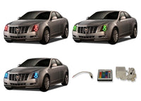 Cadillac CTS V.3 Fusion Color Change LED Halo Headlight Kit 2008-2013