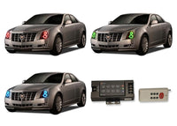 Cadillac CTS V.3 Fusion Color Change LED Halo Headlight Kit 2008-2013
