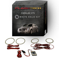 Cadillac CTS White LED Halo Headlight Kit 2008-2013