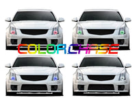 Cadillac CTS-V ColorChase LED Halo Headlight Kit 2008-2015