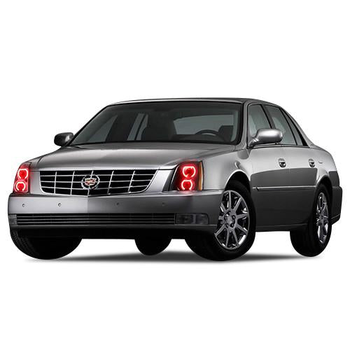 Cadillac DTS ColorChase LED Halo Headlight Kit 2006-2011
