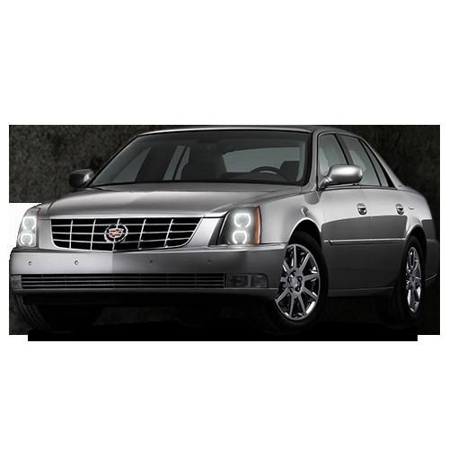 Cadillac DTS White LED Halo Headlight Kit 2006-2011