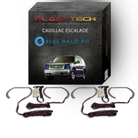 Cadillac Escalade V.3 Fusion Color Change LED Halo Headlight Kit 2002-2006