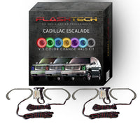 Cadillac Escalade V.3 Fusion Color Change LED Halo Headlight Kit 2002-2006