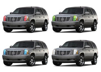 Cadillac Escalade V.3 Fusion Color Change LED Halo Headlight Kit 2007-2014