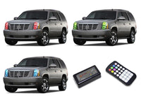 Cadillac Escalade V.3 Fusion Color Change LED Halo Headlight Kit 2007-2014