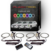 Cadillac SRX V.3 Fusion Color Change LED Halo Headlight Kit 2004-2009