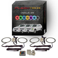 Cadillac SRX V.3 Fusion Color Change LED Halo Headlight Kit 2004-2009