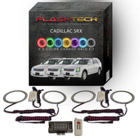 Cadillac SRX V.3 Fusion Color Change LED Halo Headlight Kit 2004-2009
