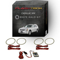 Cadillac SRX White LED Halo Headlight Kit 2004-2009