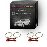 Cadillac SRX White LED Halo Headlight Kit 2004-2009