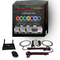 Chrysler 300 V.3 Fusion Color Change LED Halo Fog Light Kit 2005-2010