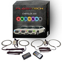 Chrysler 300 V.3 Fusion Color Change LED Halo Headlight Kit 2005-2010