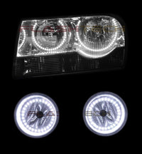 Chrysler 300 V.3 Fusion Color Change Headlight & LED Halo Fog Light Kit 2005-2010