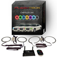 Chrysler 300 V.3 Fusion Color Change LED Halo Headlight Kit 2005-2010
