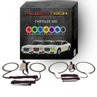 Chrysler 300 V.3 Fusion Color Change LED Halo Headlight Kit 2005-2010