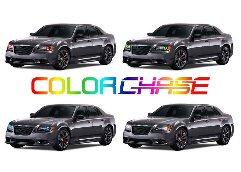 Chrysler 300 ColorChase LED Halo Headlight Kit 2011-2016