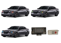 Chrysler 300 V.3 Fusion Color Change LED Halo Headlight Kit 2011-2016