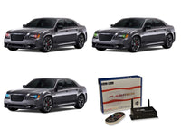 Chrysler 300 V.3 Fusion Color Change LED Halo Headlight Kit 2011-2016