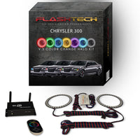 Chrysler 300 V.3 Fusion Color Change LED Halo Headlight Kit 2011-2016