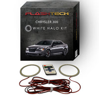 Chrysler 300 White LED Halo Headlight Kit 2011-2016