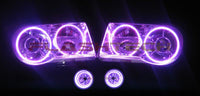 Chrysler 300c V.3 Fusion Color Change Headlight & LED Halo Fog Light Kit 2005-2010