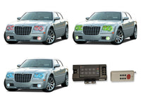 Chrysler 300c V.3 Fusion Color Change Headlight & LED Halo Fog Light Kit 2005-2010