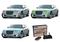Chrysler 300c V.3 Fusion Color Change Headlight & LED Halo Fog Light Kit 2005-2010