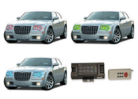 Chrysler 300c V.3 Fusion Color Change LED Halo Headlight Kit 2005-2010