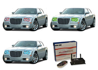Chrysler 300c V.3 Fusion Color Change LED Halo Headlight Kit 2005-2010