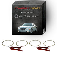 Chrysler 300c White LED Halo Headlight Kit 2005-2010