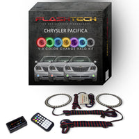Chrysler Pacifica V.3 Fusion Color Change LED Halo Fog Light Kit 2006-2009