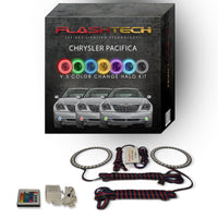 Chrysler Pacifica V.3 Fusion Color Change LED Halo Fog Light Kit 2006-2009