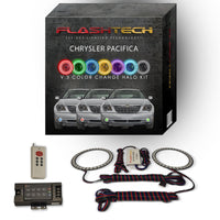 Chrysler Pacifica V.3 Fusion Color Change LED Halo Fog Light Kit 2006-2009