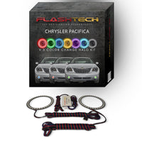 Chrysler Pacifica V.3 Fusion Color Change LED Halo Fog Light Kit 2006-2009