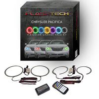 Chrysler Pacifica V.3 Fusion Color Change LED Halo Headlight Kit 2006-2009