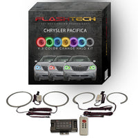 Chrysler Pacifica V.3 Fusion Color Change LED Halo Headlight Kit 2006-2009