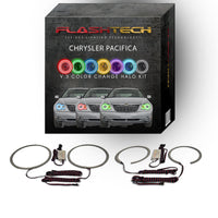 Chrysler Pacifica V.3 Fusion Color Change LED Halo Headlight Kit 2006-2009