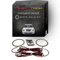 Chrysler PT Cruiser White LED Halo Fog Light Kit 2006-2010