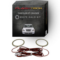Chrysler PT Cruiser White LED Halo Fog Light Kit 2006-2010