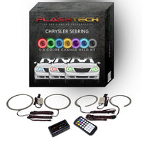 Chrysler Sebring V.3 Fusion Color Change LED Halo Headlight Kit 2008-2010