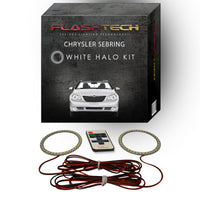 Chrysler Sebring White LED Halo Fog Light Kit 2008-2010