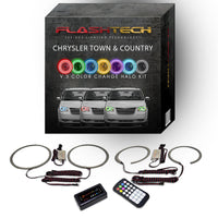Chrysler Town & Country V.3 Fusion Color Change Headight Halo Kit 2005-2010