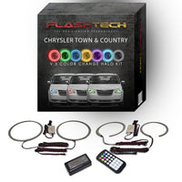 Chrysler Town & Country V.3 Fusion Color Change Headight Halo Kit 2005-2010