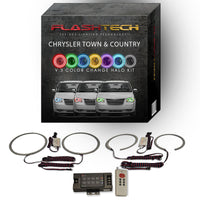Chrysler Town & Country V.3 Fusion Color Change Headight Halo Kit 2005-2010