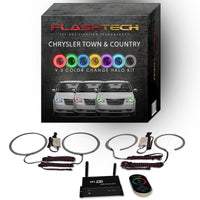 Chrysler Town & Country V.3 Fusion Color Change Headight Halo Kit 2005-2010