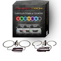 Chrysler Town & Country V.3 Fusion Color Change Headight Halo Kit 2005-2010