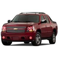 Chevrolet Avalanche V.3 Fusion Color Change Headlight & LED Halo Fog Light Kit 2007-2013