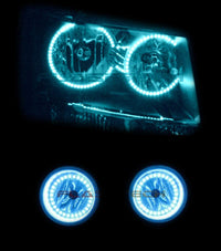 Chevrolet Avalanche V.3 Fusion Color Change Headlight & LED Halo Fog Light Kit 2007-2013