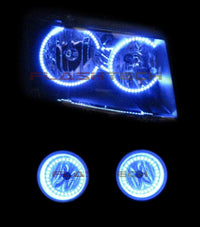 Chevrolet Avalanche V.3 Fusion Color Change Headlight & LED Halo Fog Light Kit 2007-2013